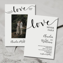 Casamento, Cristão, Simples, Elegante, Tipografia,
