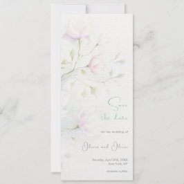 Convite Casamento da Magnolia Rosa Salve a Data