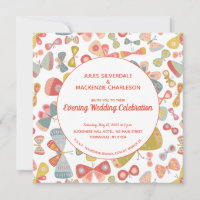 Casamento da Noite Verde Rosa-borboleta