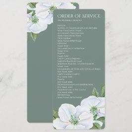 Convite Casamento da Ordem de Serviço do Blossom de Maçã B