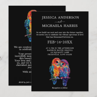 Convite 🌈 Casamento da Unidade Eterna LGBTQ