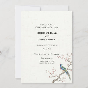 Convite Casamento das Flores de Cerejeira