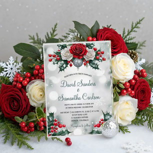Convite Casamento das Luzes da Floresta Elegante da Wonder