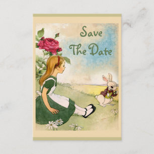 Convite Casamento de Alice no País das Maravilhas - Salve 