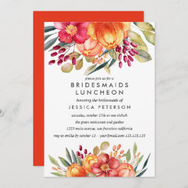 Convite Casamento de Almofadas Pintadas de Flores de Laran