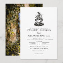 Casamento de Amor em Torno da Fogueira