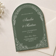 casamento de arco de azeitona verde chic dinheiro 