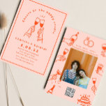 Convite Casamento de Arte Retroativa<br><div class="desc">Casamento de Arte Retroativa</div>