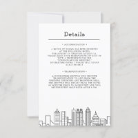Casamento de Atlanta| Detalhes do convidado