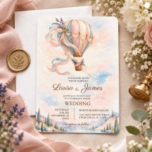 Casamento de Aventura Romântica em Balão de Ar Que
