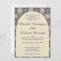 Casamento de Azulejo Floral Mexicano Talavera