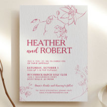 Casamento De Boho Botânico Floral Floral Bright Ma