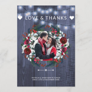 Convite Casamento de Borgonha Marinho Russo de Inverno Obr