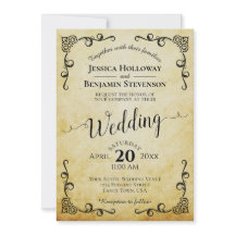 Casamento de Calliografia por Pergaminho Russo