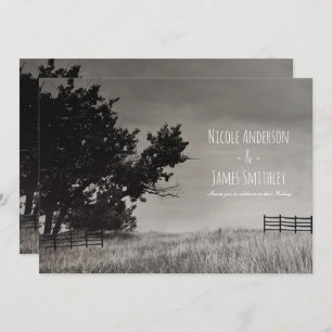 Convite Casamento de Campo Negro Campo Negro Campo Russo