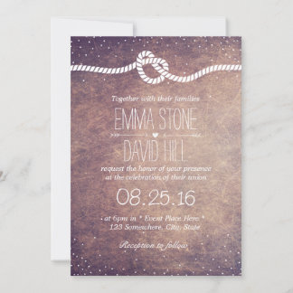 Convite Casamento de Casando Vintage Confetti Dots