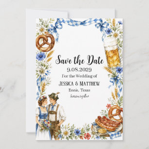 Convite Casamento de Cerveja Alpina Bávara Oktoberfest Ale