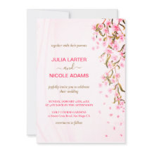 Casamento de Chá Floral Rosa Cereja Blossoms