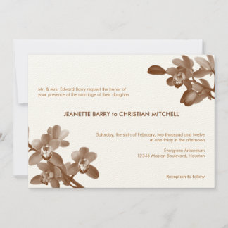 Convite Casamento de chic no jardim moderno com o amante d