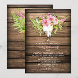 Convite Casamento de Chifres-do-Cerrado