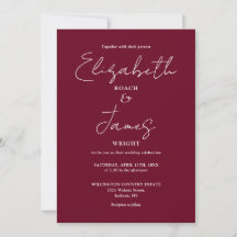 Casamento de Código QR Minimalista Elegante em Bor
