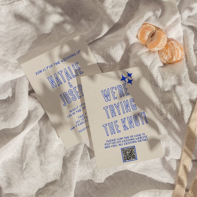 Convite Casamento de Código QR Único com Retrorização Colo (Criador carregado)