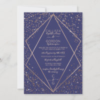 Casamento de Confetti Terrarium com Glitter Dourad