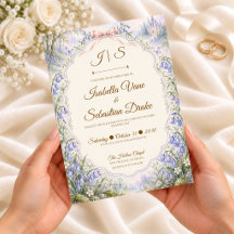 Casamento de Conto de Fadas Azul Caprichoso