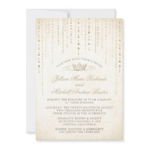 Casamento de Coroa Dourada de Fairytale