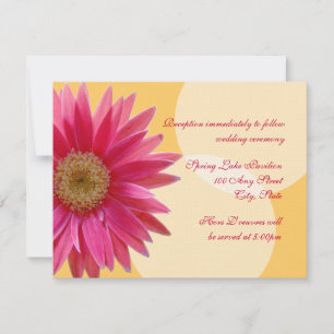Convite Casamento de Daisy Rosa