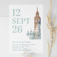 Casamento de destino Big Ben/Londres + foto QR