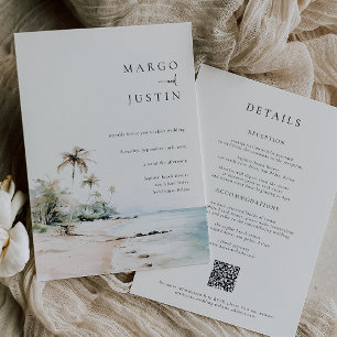 Convite Casamento de Destino da Ilha