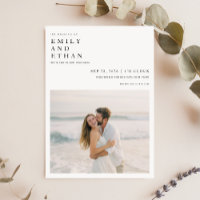 Casamento de Destino de Código QR de Foto do Moder