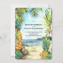 Convite Casamento de Destino Exótico