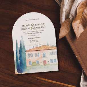 Convite Casamento de Destino Itália Toscana Florença