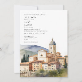 Convite Casamento de Destino Italiano