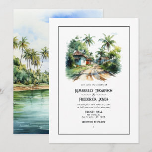 Convite Casamento de destino no República Dominicana em aq