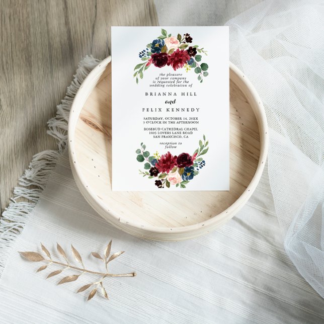 Convite Casamento de Diamantes da Caligrafia Russa (Criador carregado)