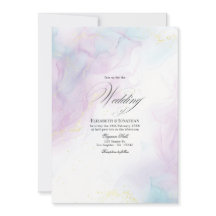 Casamento de Dourada e Azul Pastel