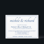 Convite Casamento de Elegância Suave<br><div class="desc">Esta design é excelente para casais que querem um simples,  mas elegante design de convite para casamento. O design apresenta um script elegante e fonte serif. Você pode personalizar esta modelo para atender às suas necessidades.</div>