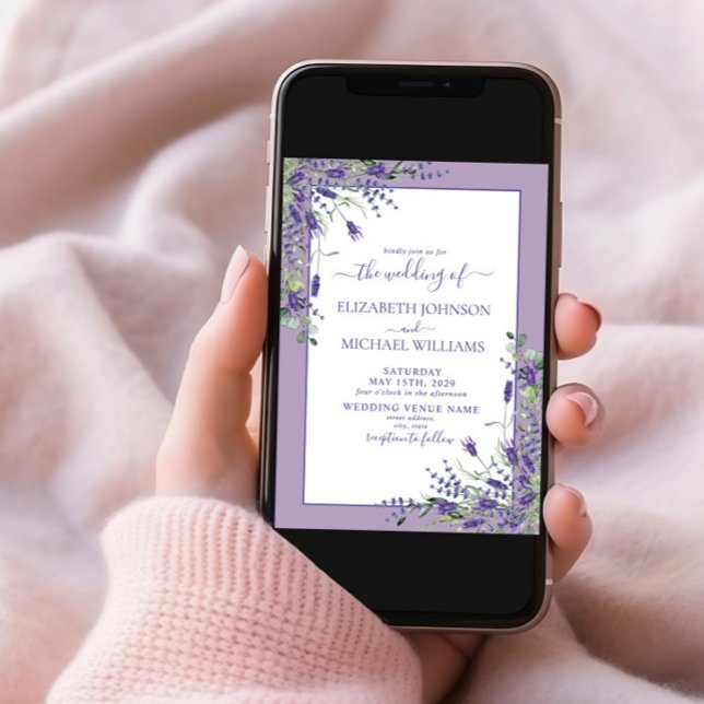 Convite Casamento de Escritos de Madeira Eucalyptus, Lavan (Criador carregado)