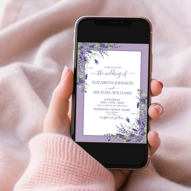 Convite Casamento de Escritos de Madeira Eucalyptus, Lavan (Criador carregado)