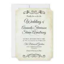 Casamento de Estilo Ocidental com Pergaminho de Fa