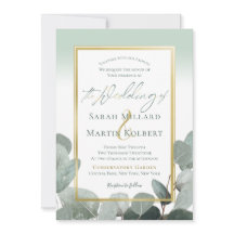 Casamento de Eucalyptus com pasta azul verde