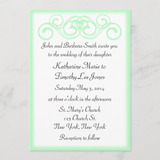 Convite Casamento de Fairytale Scroll