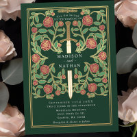 Casamento de Fantasia Medieval Floral da Espada Re