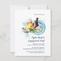 Casamento de Festa de Mariscos com Ostras Toast Co