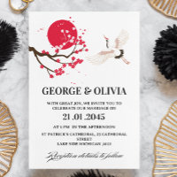 Casamento de Flor de Cerejeira Japonesa no Estilo