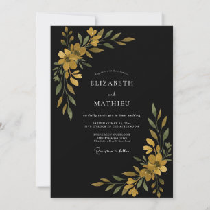 Convite Casamento de Flor Silvestre Ouro Preto