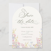 Casamento de flores silvestres Chic Boho Salve a D